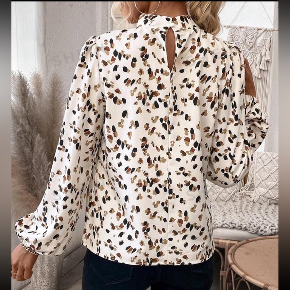 SHEIN Lune Elegant & Versatile Long Sleeve Shirt - Picture 2 of 4